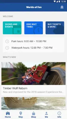 Worlds of Fun android App screenshot 6